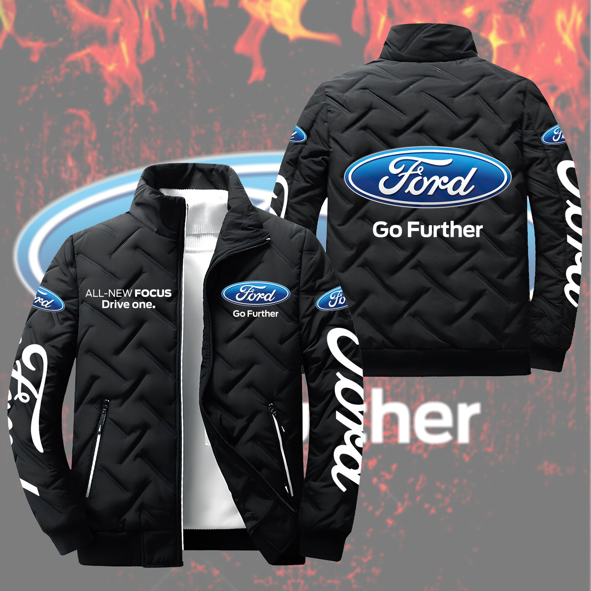 Personalized Merc Amg Puffer Jacket Q260101 – PufferJacket