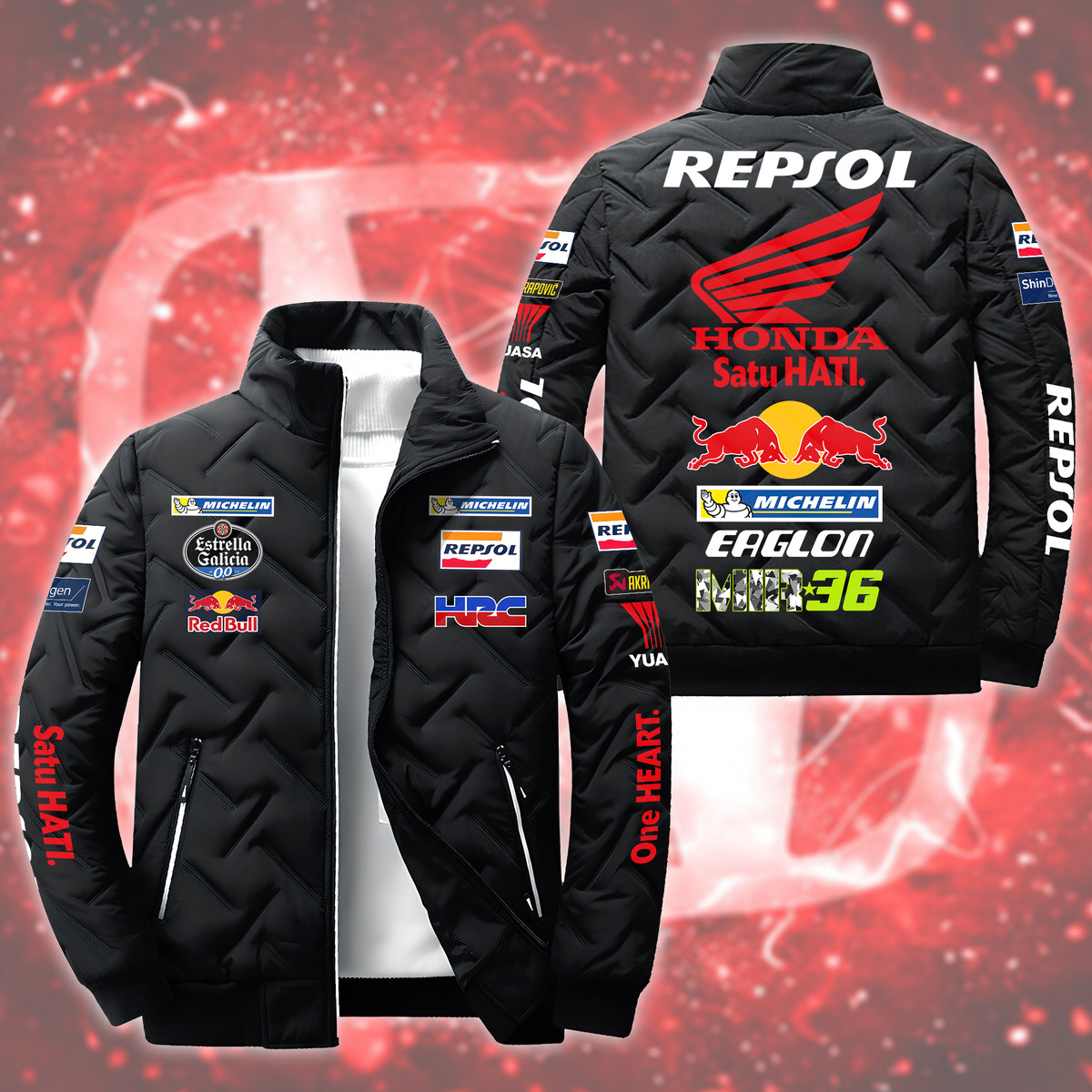 Hd Racing Team Q2 Puffer Jacket Q171002 – PufferJacket