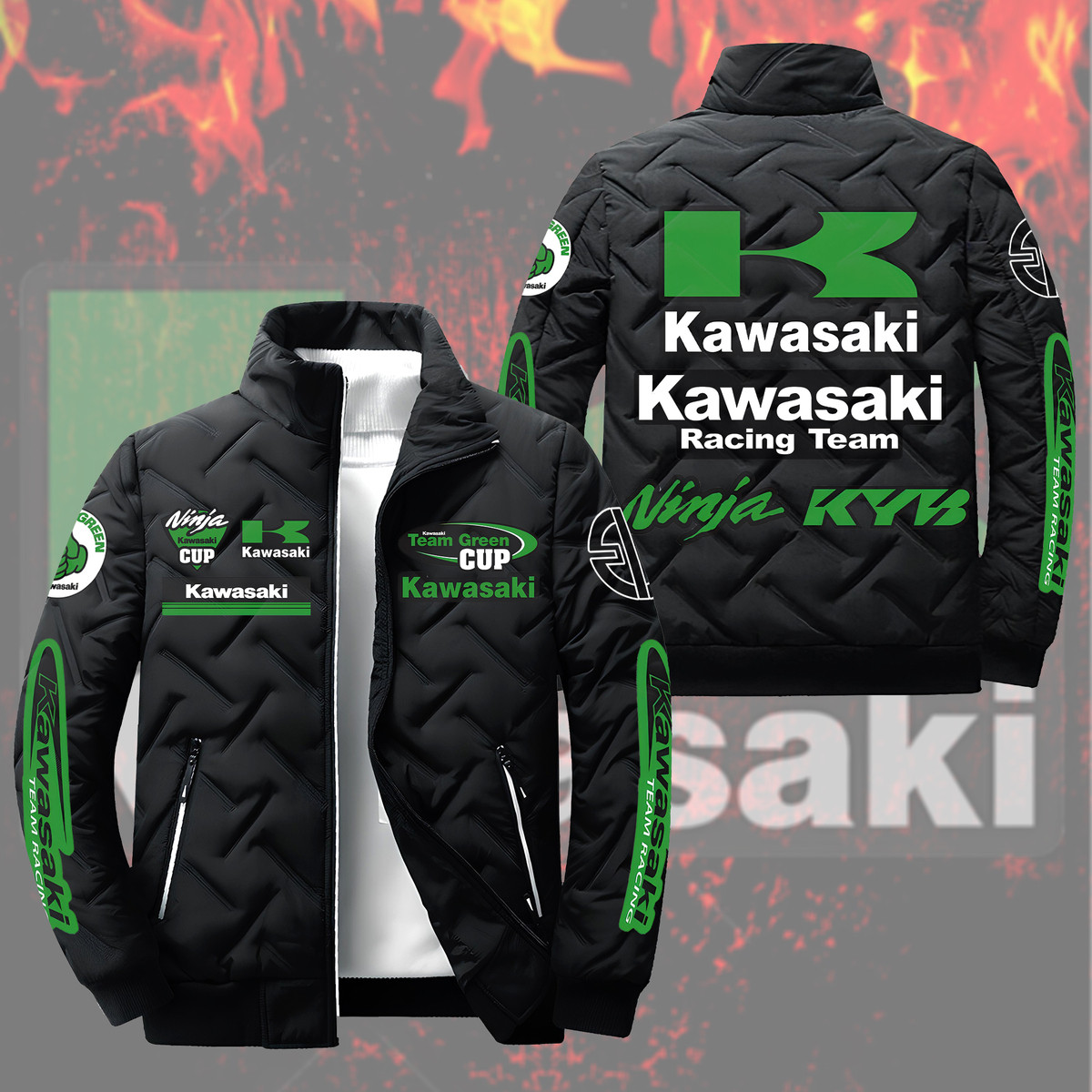 Kw Racing Team P2 Puffer Jacket P100904 – PufferJacket