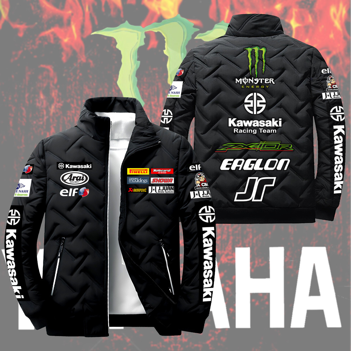 Me x K Racing Team MTGP Puffer Jacket P041002 –...