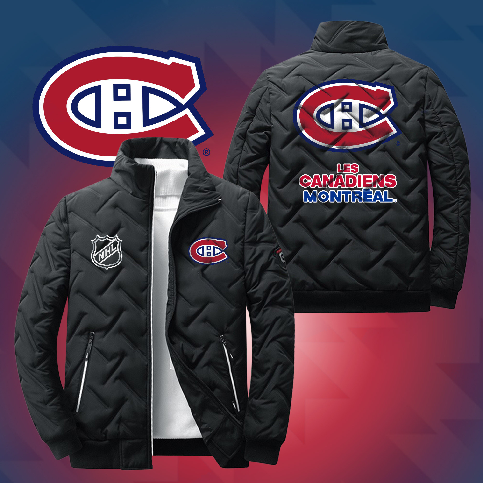 Personalized MC NHL Puffer Jacket – PufferJacket