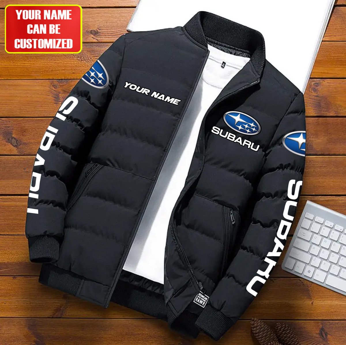 Personalized VW Puffer Jacket V2 Q250104 – PufferJacket