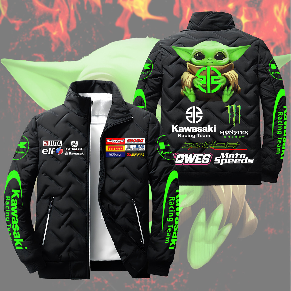 Yd Kw Racing Team Puffer Jacket Q191009 – PufferJacket