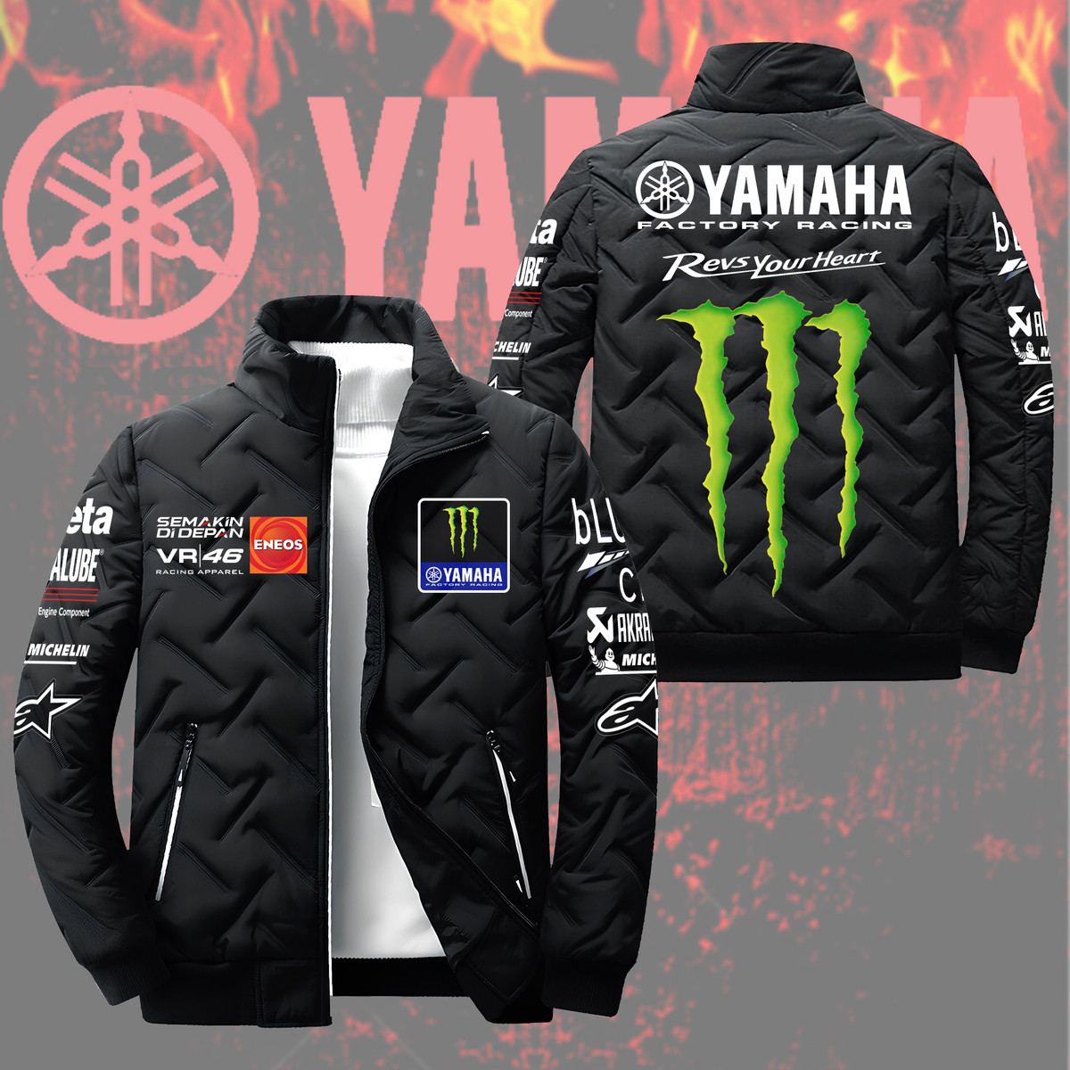 Yh Factory Racing Puffer Jacket P031107 – PufferJacket