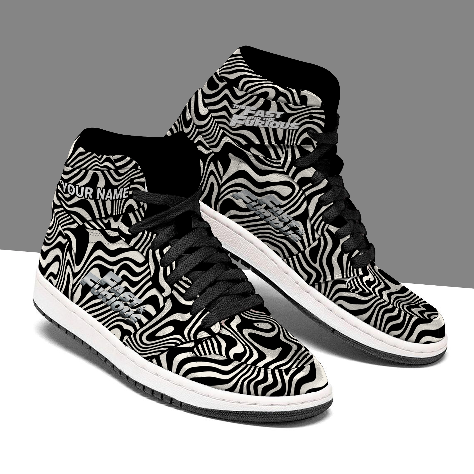 Personalized Limited Edition Air Jordan Hightop – FF02OZ1 – Shoes