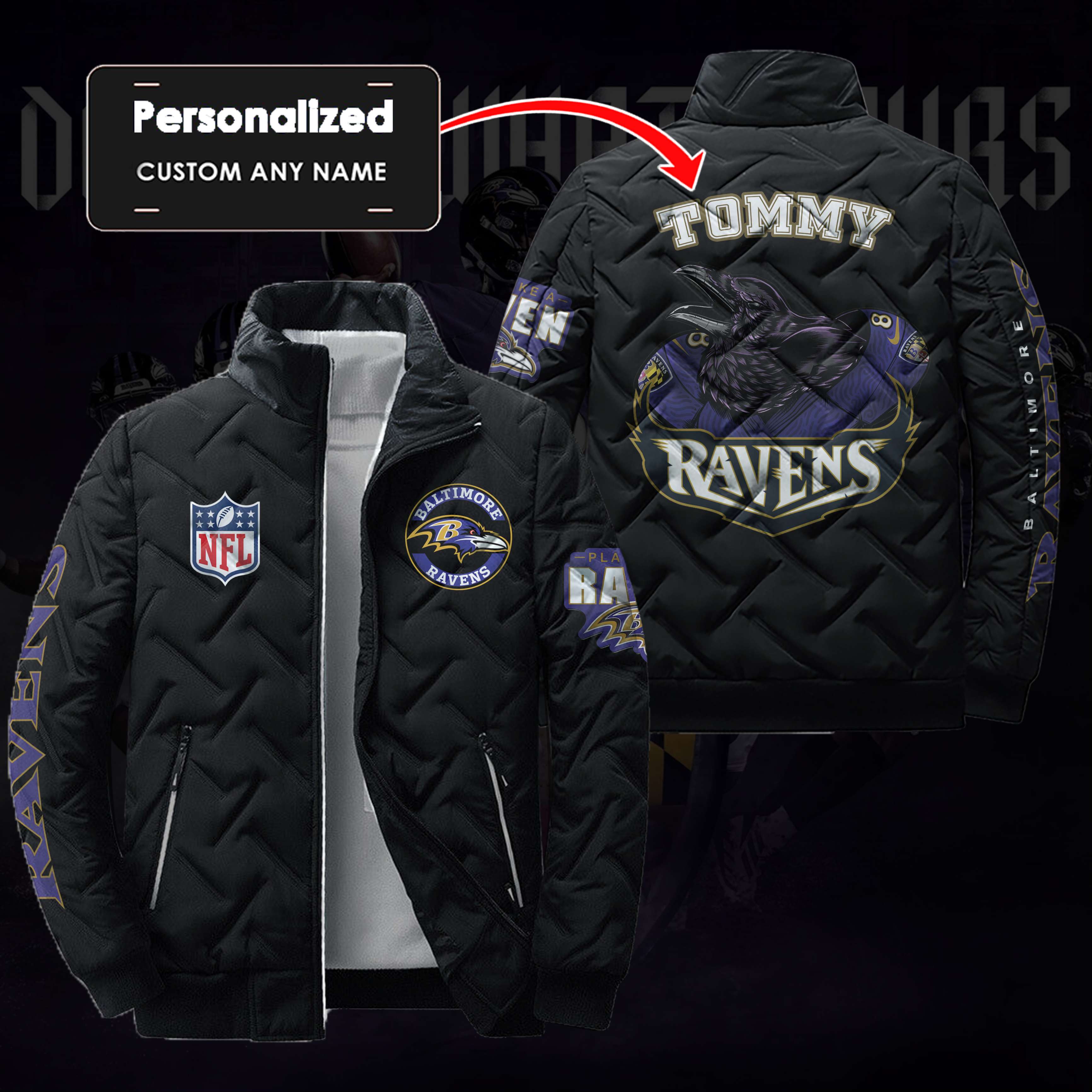 Personalized NFL Buffalo Bills Puffer Down Jacket – HN14 – PufferJacket