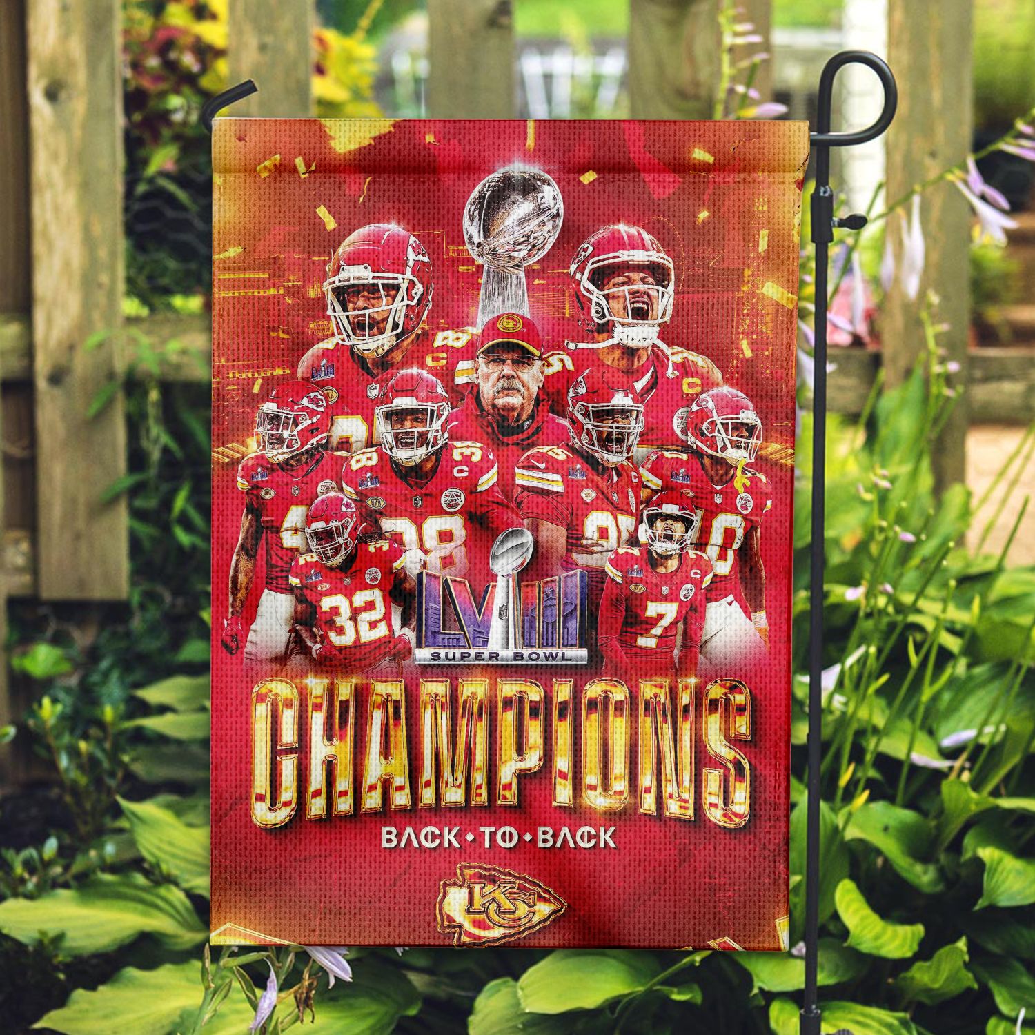 Kansas City Chiefs Champions Super bowl LVIII Back To Back...