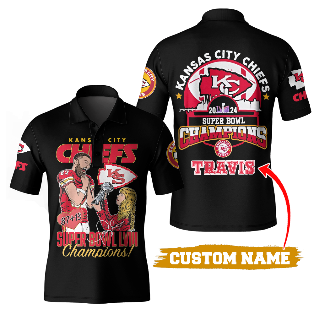 Kansas City Chiefs Taylor Swift with Travis Champions Sweat Shirt – HN11 – Shirt