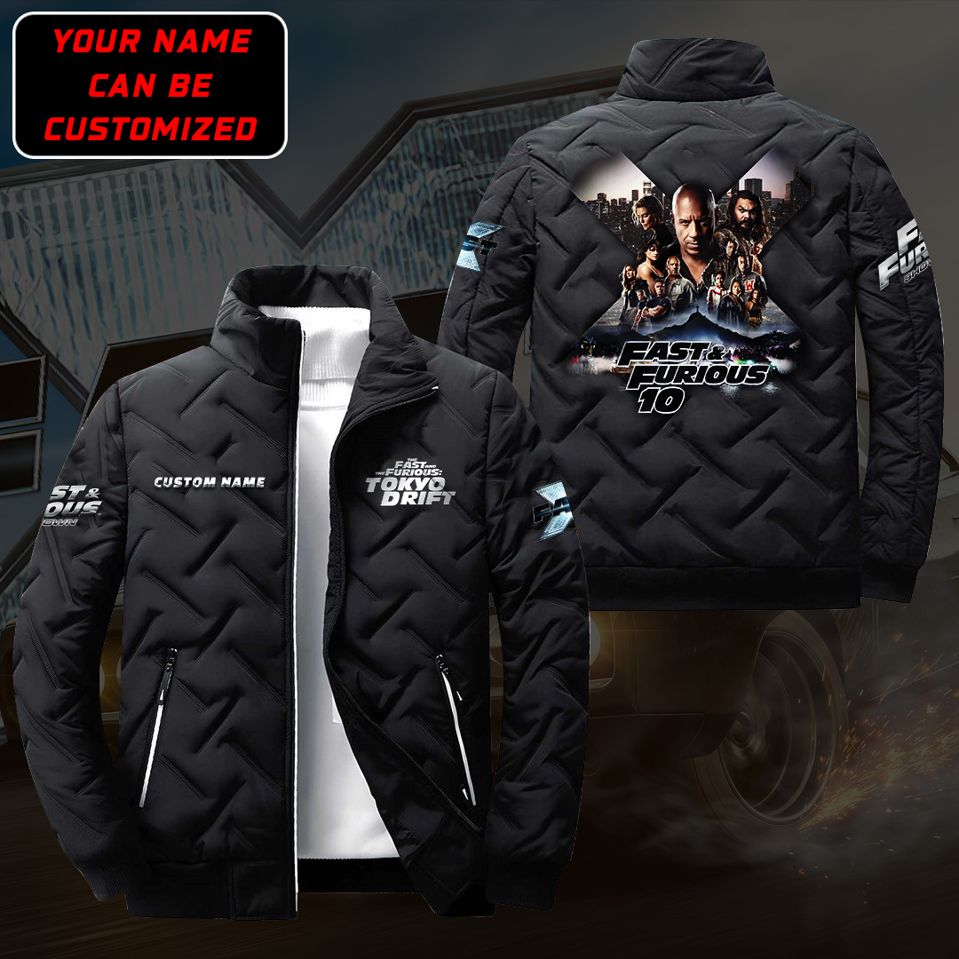 Personalized Limited Edition 3D Puffer Down Jacket – FF01Z3 –...